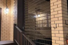 Прозрачные рольставни в беседку 2