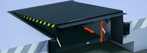 Уравнительная платформа ALUTECH  TL  2500*2000 с выдвижной аппарелью 600 мм