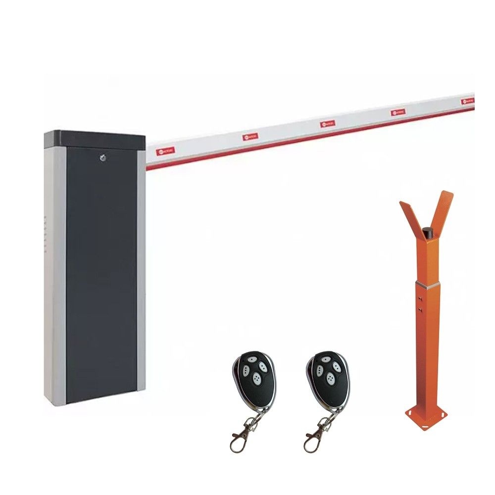 Комплект шлагбаума AN-Motors ASB6 со стрелой 6,3 м и опорой.