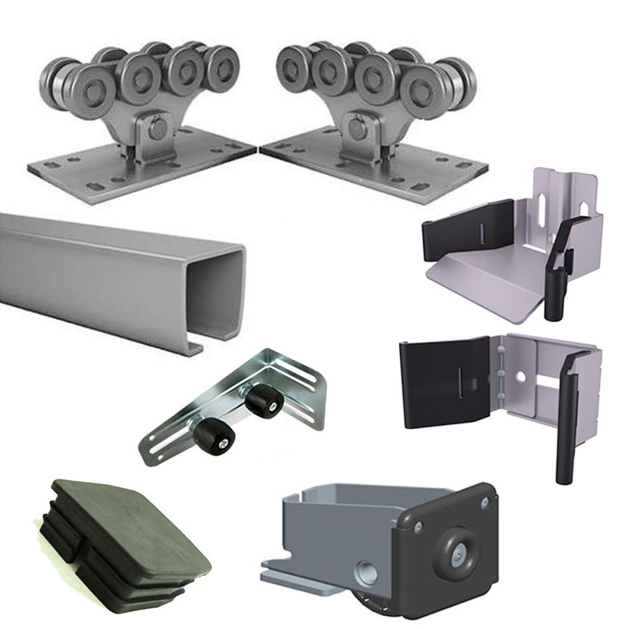 Комплект консоли для откатных ворот ALUTECH SGN-01 с шиной 5300 мм