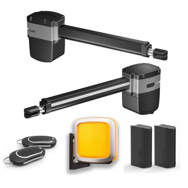 Комплект приводов для распашных ворот SCOPIO SC‑3000KIT с подсветкой мотора