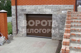 Частный дом п.Таврово Заубер ворота в гараж