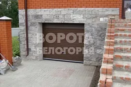 Частный дом п.Таврово Заубер ворота в гараж