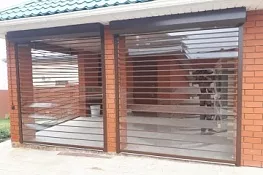 Прозрачные рольставни из поликарбоната